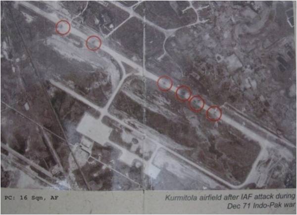 The dawn of Day 2 broke with the IAF’s fighter force being unleashed on enemy airfields & radar stations. A total of 118 counter air sorties were flown in the West, with Kurmitola & Tezgaon being attacked in the East. Kilo Flt also chipped in by setting oil installations ablaze.