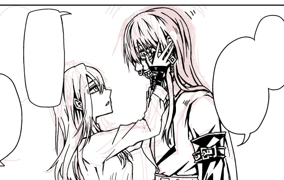 うおおおおお落とし込んでいけ!自分の絵柄に!!と唱えながら描いてたらだんだんぽくなってきたのでうれしい。