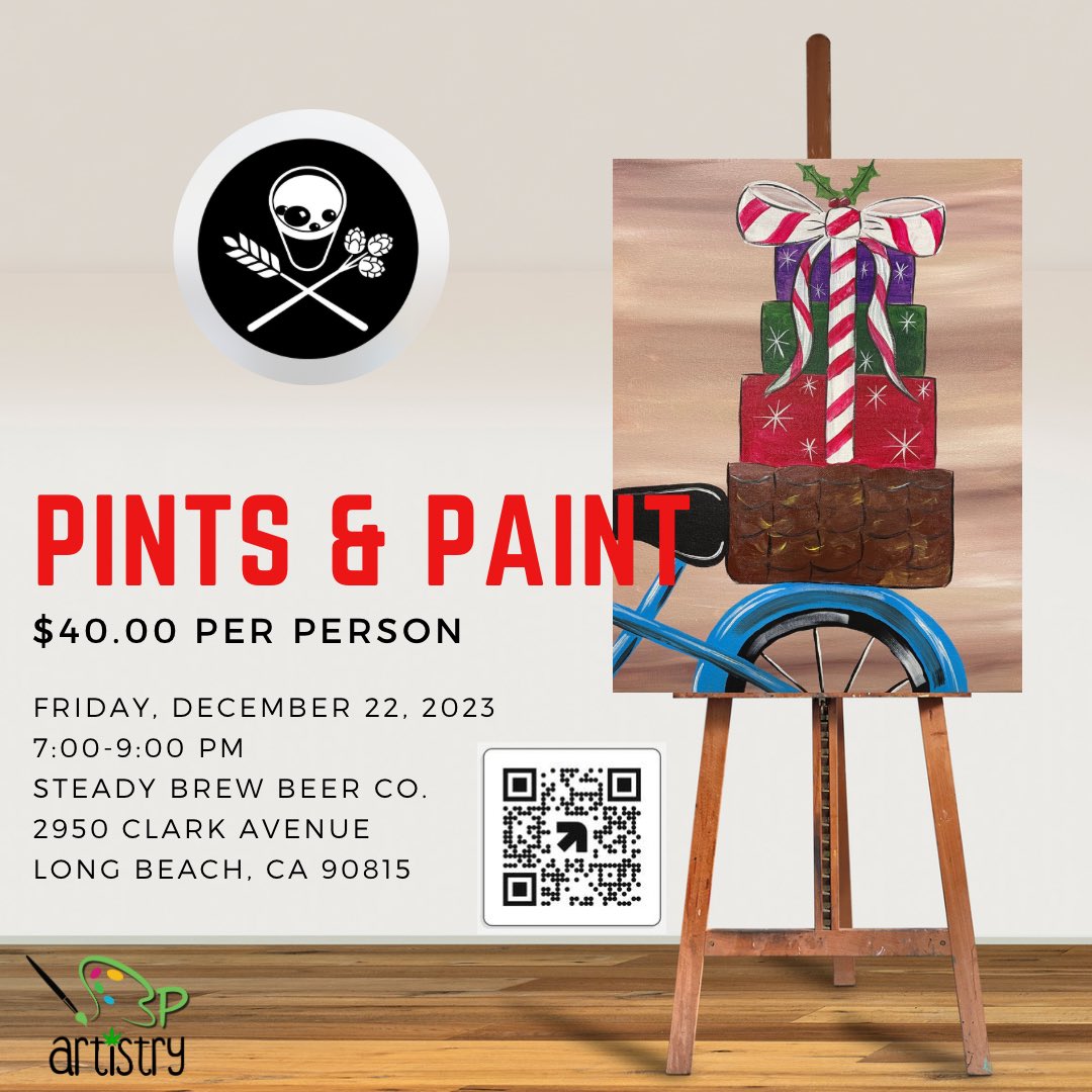 EnlightenedAunt's tweet photo. If you’re local and looking for something to do, come have a drink and paint with me!
#PaintNightWithTam
#3PArtistry
#PaintAndSip
#PintsAndPaint
#Breweries https://t.co/tU3GD40pJX