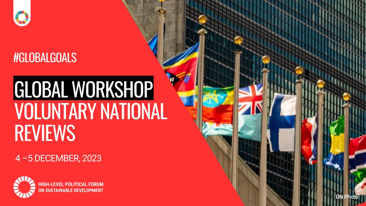 The First Global Workshop for 2024 VNRs is here! Welcome to all government officials. Let's connect, share experiences, and shape the future of sustainable development together! #VNR2024 #HLPF #GlobalGoals