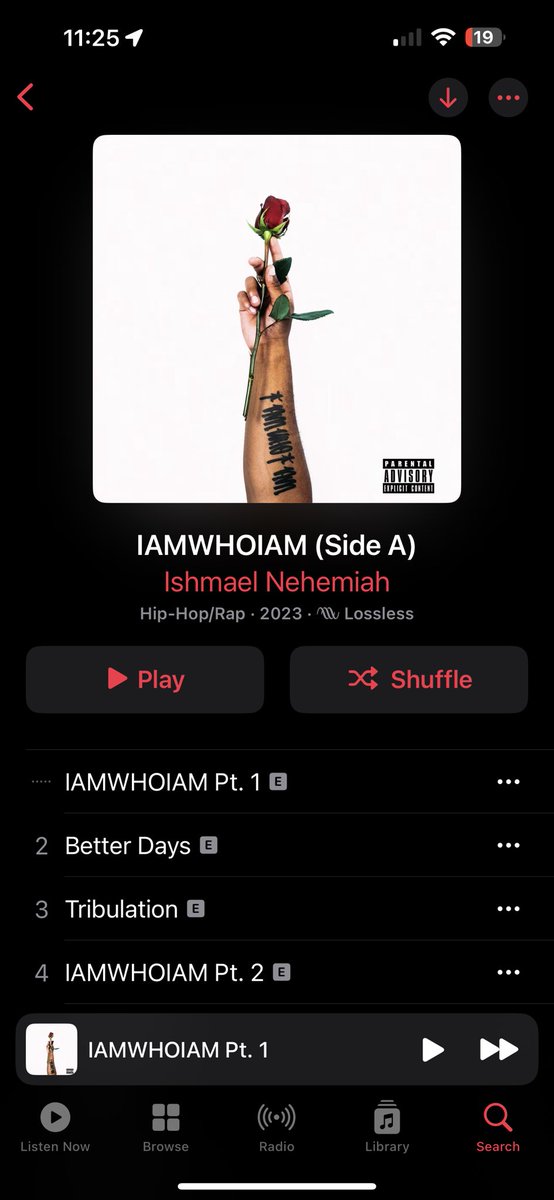 IshmaelNehemiah's tweet photo. IAMWHOIAM (Side A) 🌹 https://t.co/5C8B3KM3dj