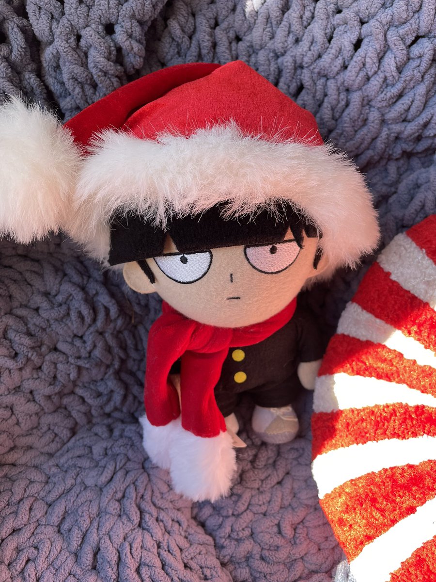 Mob has his Christmas gear all ready!