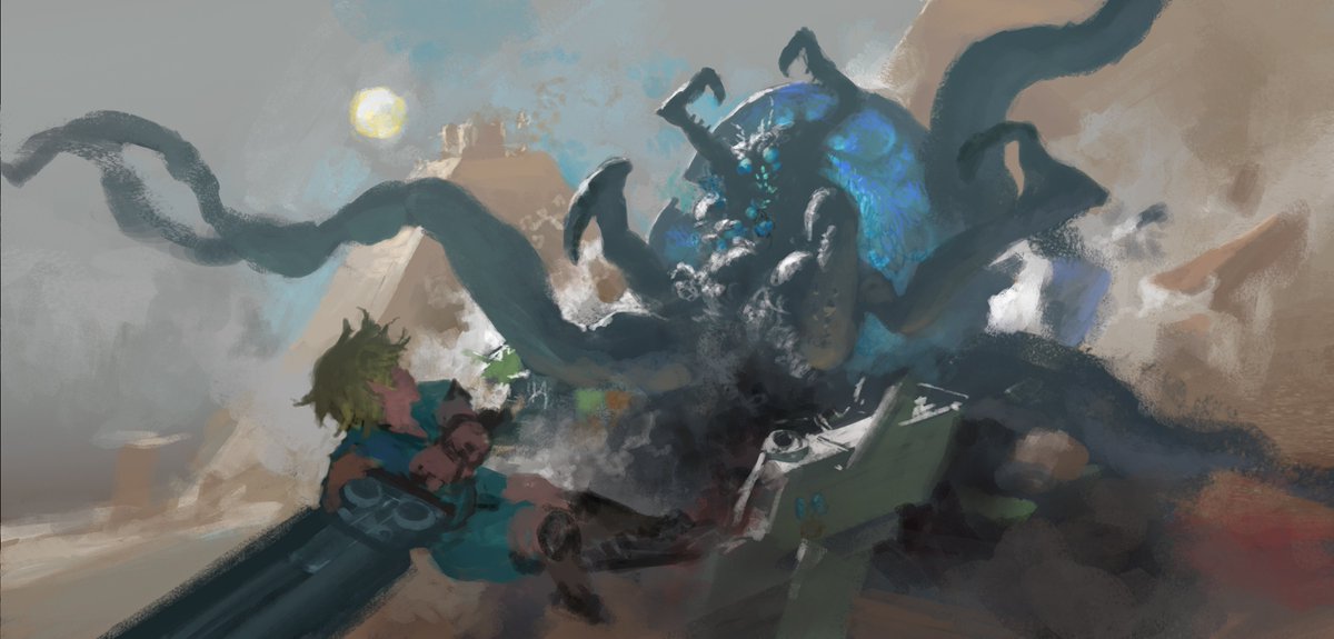 RuanJiaJia's tweet photo. Random keyword 60minute speed painting  WorkShop Demo in Shanghai November https://t.co/GqRt1yVX6X