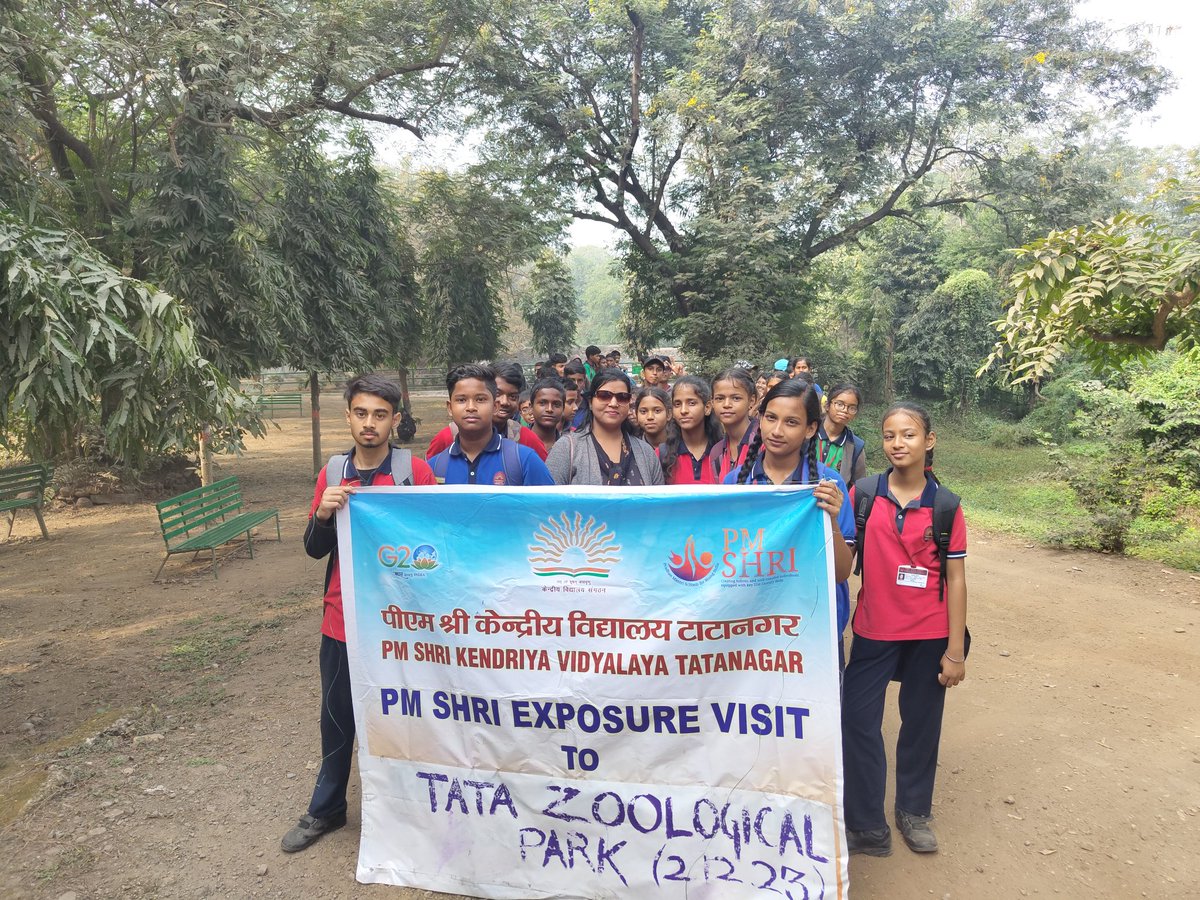 kvtatanagar's tweet image. Excursion trip to tata zoological park under Eco club by students of 6-8 of pmshri Kv Tatanagar today by our students #knowyourenvironment .

@KVS_HQ 
@EduMinOfIndia 
@KendriyaRanchi 
@DCEastSinghbhum 
@MinistryofEd