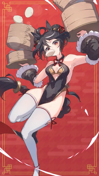 チャイナドレスキタちゃん