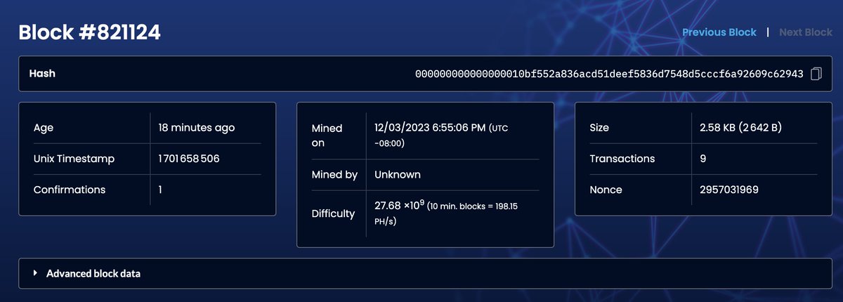 caincurrency's tweet photo. 💰 500K XEC 💰 Be the person who comes closest to guessing the last 3 digits of the nonce for block #821234.

Don't have an eCash wallet? Create one in seconds at https://t.co/lgy2jIc31a. Block details can be found at https://t.co/MB5NoBePf8. https://t.co/kypJjzXYwB