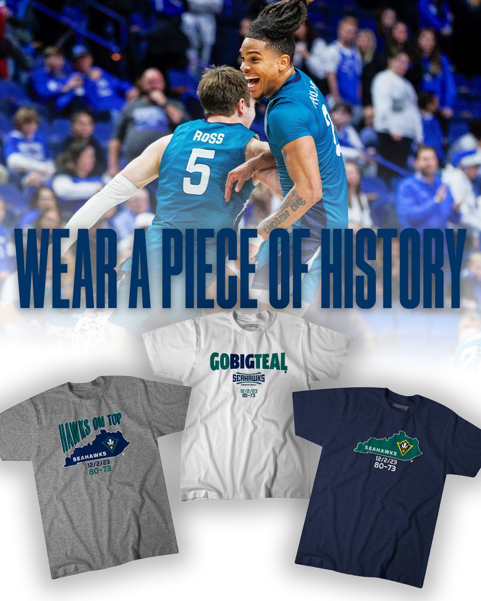 uncwmenshoops's tweet photo. 📣📣NOW ON SALE📣📣
The UNCW collection from https://t.co/Tuo9FfB1KC is now on sale!!! Get your piece of history here: https://t.co/GTaTeQraOM
#UNCW @UNCWilmington @UNCWAlumni #CollegeHoops #CollegeBasketball #NCAABasketball #marchmadness @UNCWBarstool @TheSeahawkPerch https://t.co/Wm5Lsw1PHV