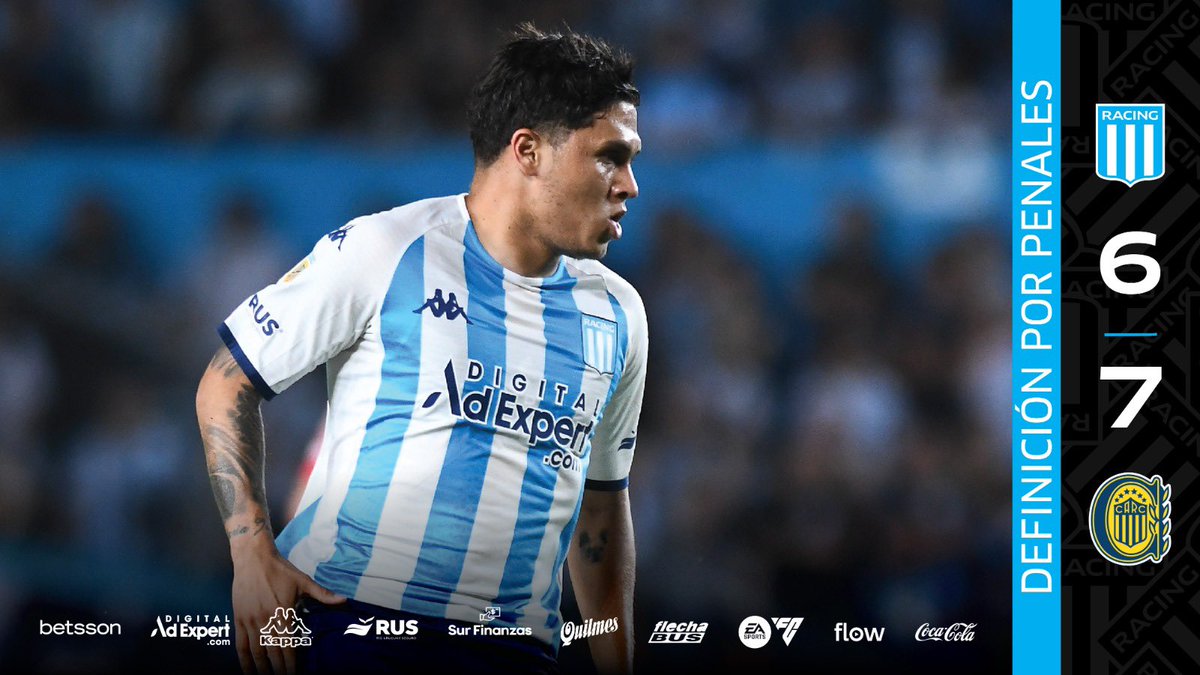 Si #Racing quiere avanzar en fases de eliminatorias va a tener que sacar a dos jugadores de su vitrina, uno es #Sigali, inseguro hace rato en la defensa y el otro es #Arias,  quien no tiene la capacidad de atajar penales.
#Blanco y el técnico que venga deberán resolverlo.