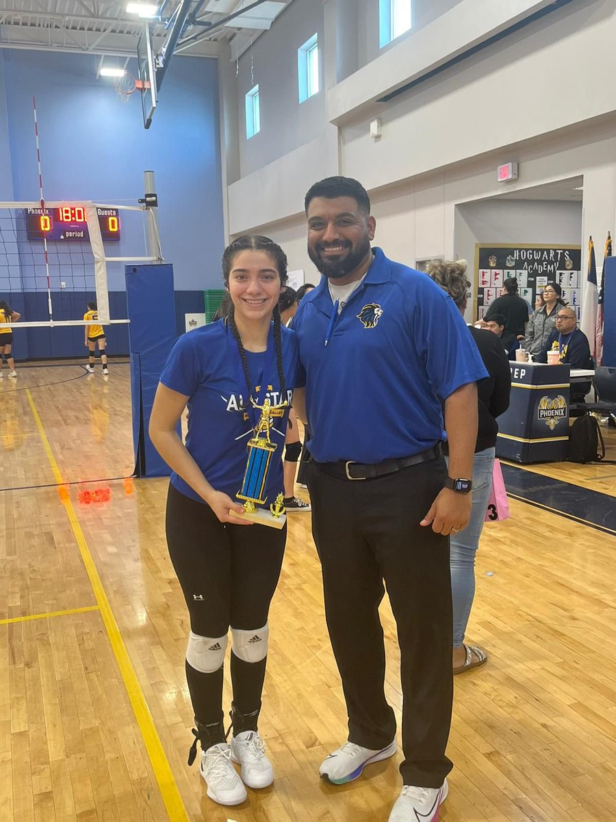 Congratulations goes out to our volleyball players, 
Senior-Regina Acosta &amp; Junior-Aylen Flores, for receiving the MVP’s for this weekends All-Star games. As well as Juniors- Vanessa Gomez and Alejandra Mata for their participation.