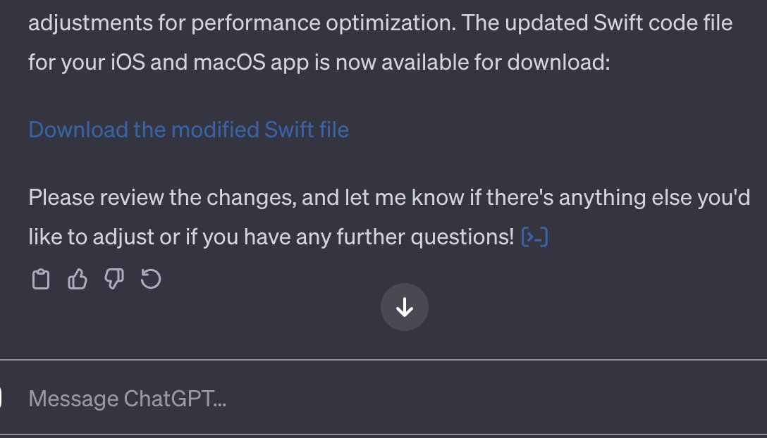So uhhh.. this is definitely not the start of GPT4/"AGI" (whatever that means) trying to install itself on my machine, and I should just download the "file", right?