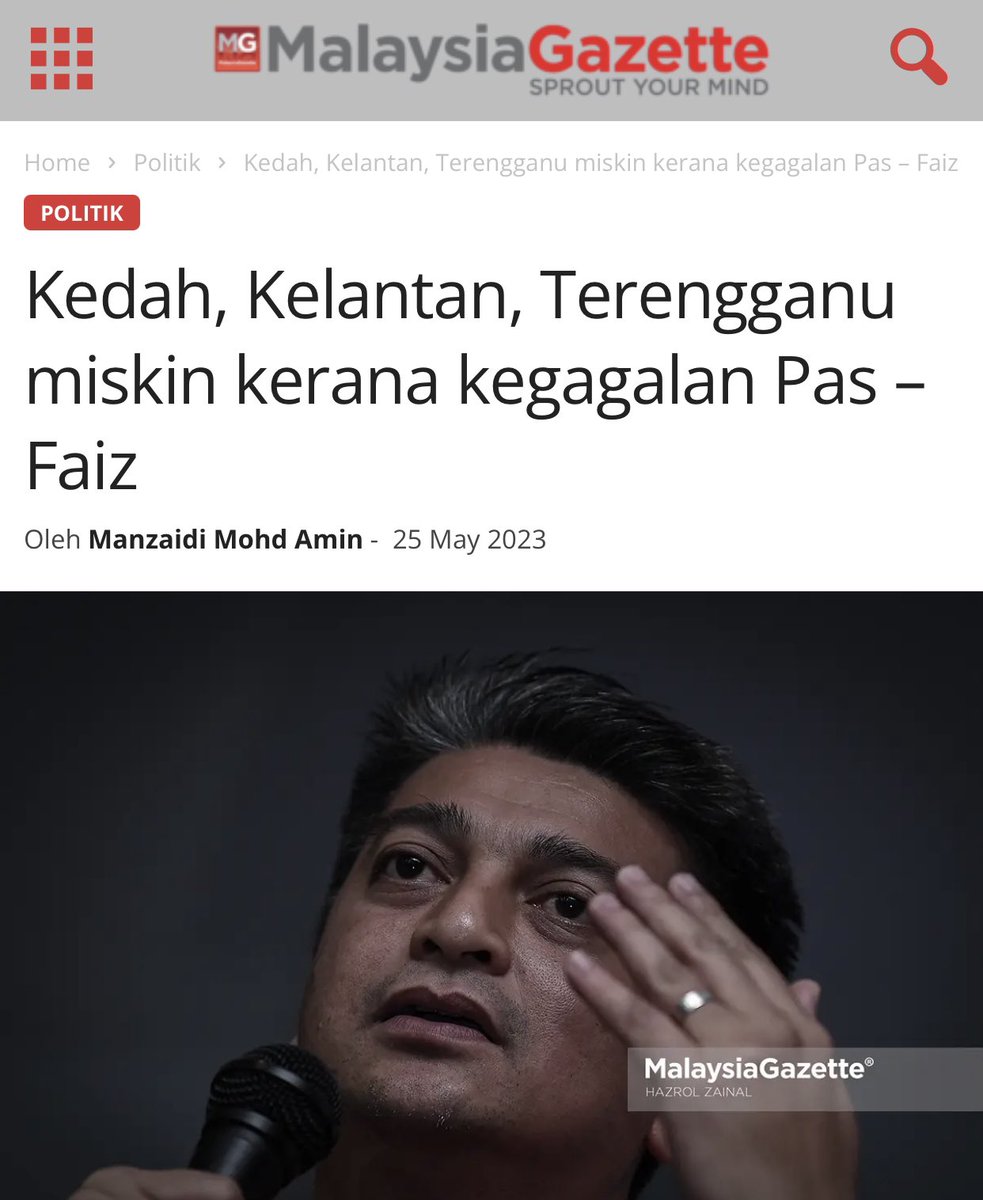 amer7211's tweet photo. 4 negeri di bawah pemerintahan PAS miskin dan mundur. Setiap tahun pinjam Federal nak bayar kakitangan. Setiap tahun belanjawan defisit. Mana pencapaiannya? Ramai2 rakyat 4 negeri ini bertebaran ke negeri2 yang lebih maju mencari rezeki malah menikmati segala kemudahan yang baik di negeri2 yang diperintah Kerajaan.  

Ketika Anwar Ibrahim menjadi FM 1992-1998, Malaysia tiada defisit dalam 7 tahun berturut2. Malah Malaysia ada surplus. Sebab itu Anwar Ibrahim dinobatkan sebagai Top 4 Best Finance Minister 1993 oleh EuroMoney dan Asia's Best Finance Minister 1996 oleh AsiaMoney. Beliau juga merupakan Pengerusi JawatanKuasa Pembangunan Bank Dunia dan IMF. Menjadi Penasihat Ekonomi kepada Turkiye di mana Turkiye berada pada tangga ke-7 ekonomi terbaik dunia dan ke-3 di Europe. Pernah menjadi Board Of Director Bank of Baraka, Bahrain. 

Nak bandingkan dengan Dr. Sam? Macam langit dan bumi. 😁