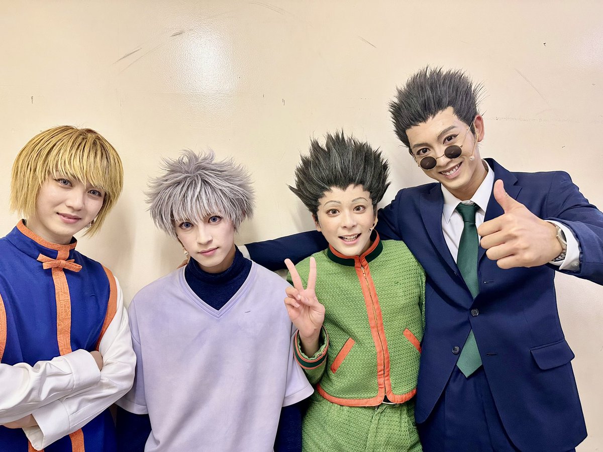 p_shori_k412's tweet photo. 『HUNTER×HUNTER』THE STAGE 2
レオリオ役で続投します

幻影旅団が新たにカンパニーの仲間に！

またゴン達の冒険を観に来てください。
僕はシャツとネクタイが変わって少し大人っぽくなりました🕶笑

9月1日ヨークシンシティでお待ちしております（初日は3月16日）

#舞台ハンター
#ハンターハンター https://t.co/OUZynjyWos