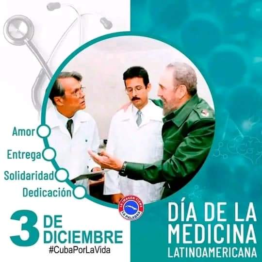AnedJorge's tweet photo. #Fidel:"Lo más importante habrá de ser su consagración total al más noble y humano de los oficios: salvar vidas y preservar salud. Más que médicos, serán celosos guardianes de lo más preciado del ser humano; apóstoles y creadores de un mundo más humano".#LatirAvileño @PitaDra https://t.co/8prlvNVYKs