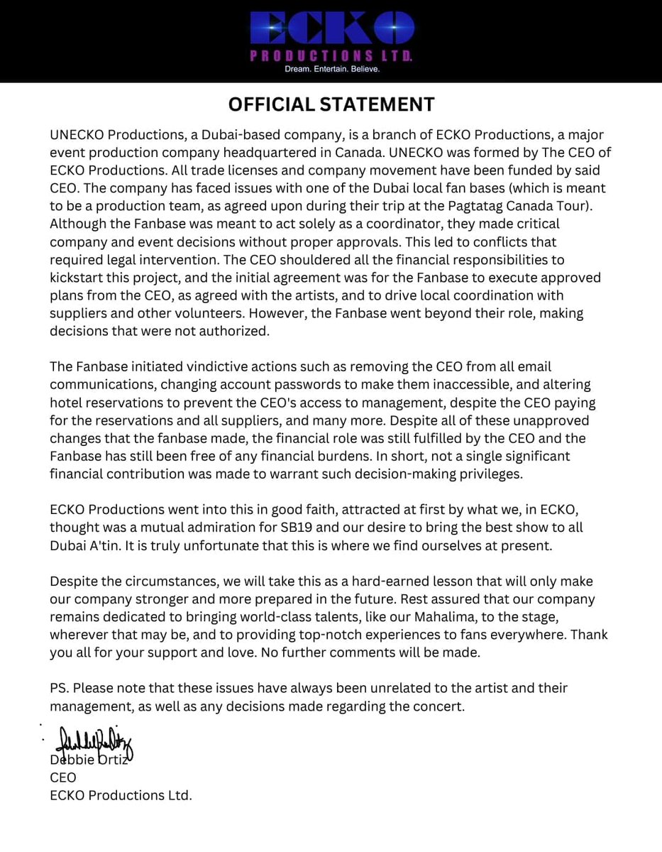 ECKO PRODUCTIONS LTD. tweet media