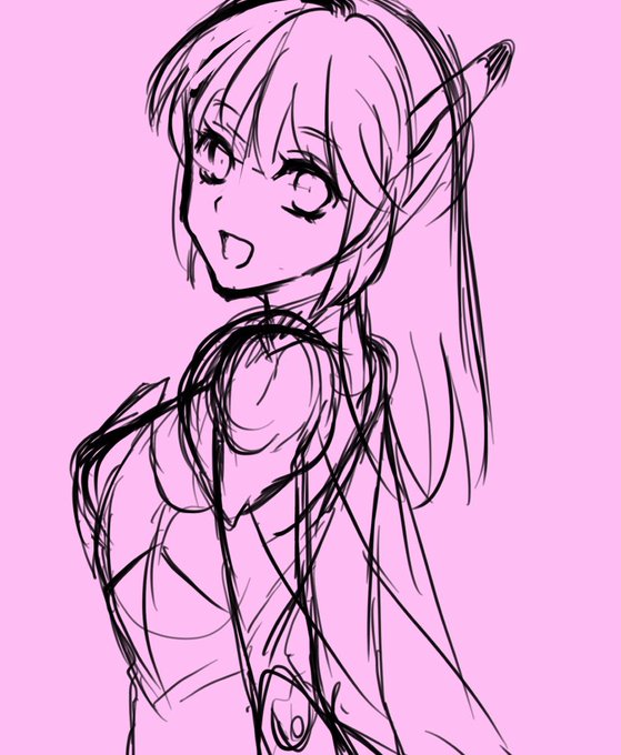 千年紀30周年記念に合わせて描きたいけど間に合うかな…とりま資料無しファル 