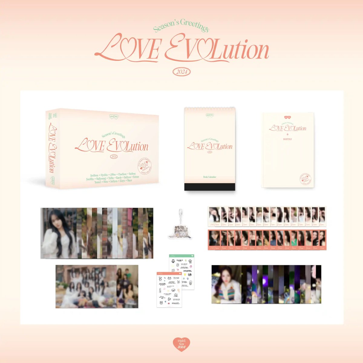 Makestarcorp's tweet image. #트리플에스 (#tripleS)

💿 2024 SEASON’S GREETINGS [#LOVEEVOLution] PRE-ORDER OPEN 💿

❣지금 바로 메이크스타에서 만나보세요❣
❣CHECK IT OUT RIGHT NOW ON MAKESTAR❣

🔗 [특전 2종] PURCHASE LINK 👉 bit.ly/3Rp35uu