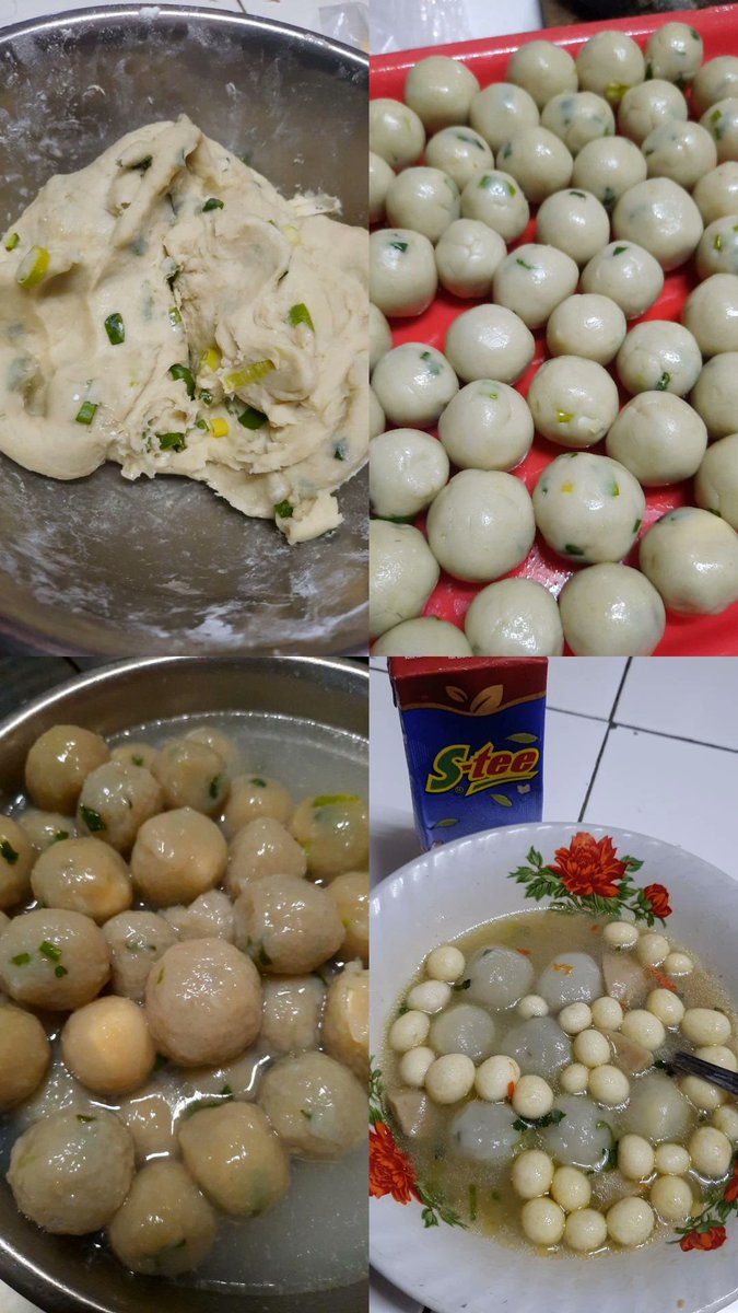 nwywidiya's tweet photo. Cilok kuah (lebih mirip baso aci gak sih? Wkwk https://t.co/EalcGal0fd