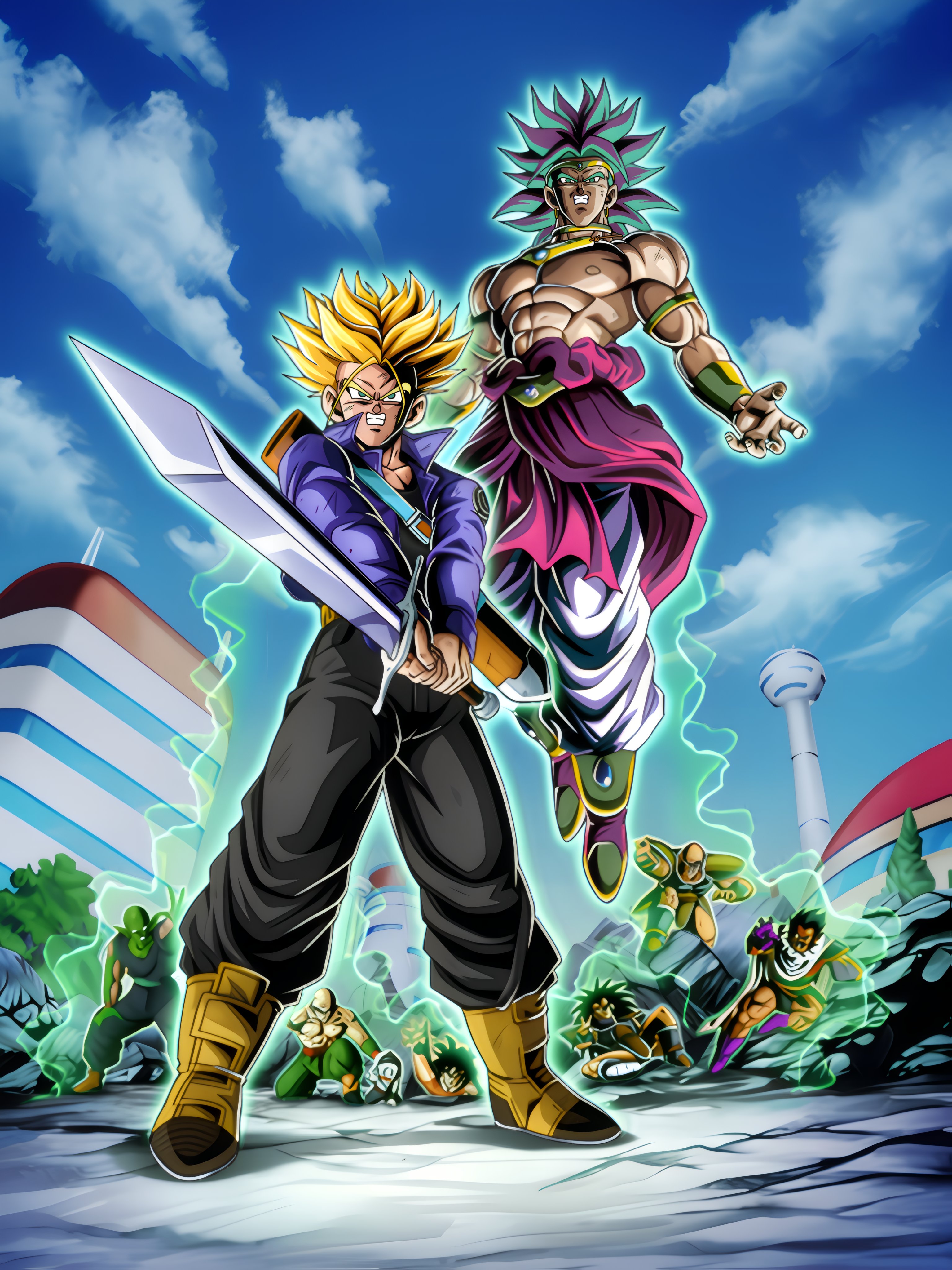 ドラゴンボール Z DX 硬質 ジャンボ両面プロマイド 未開封 1束
