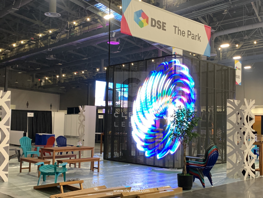 ClearLED's tweet photo. Excitement's building for #DSE2023! Giving you a sneak peek into our installation processes that bring LED magic to life. Visit ClearLED at Booth #819 starting tomorrow until December 5. If you're at LDI, swing by our DSE booth too—conveniently side by side this year!👋 #ClearLED https://t.co/lzYR33gTio