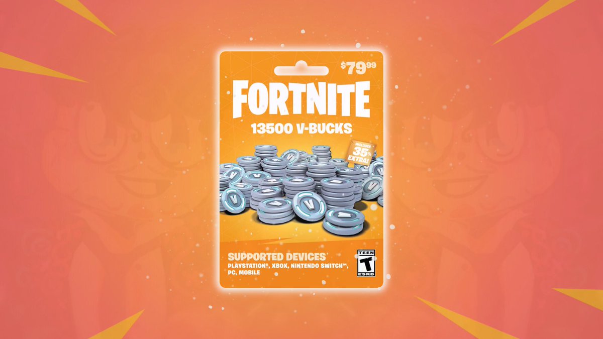 nobitaszn's tweet photo. Fortnite: 13,500 V-Bucks* 🤩

Follow @JaneOnGeForceNW 
Retweet ♻️

Winner randomly selected in 72h. https://t.co/z4PE8KR24T