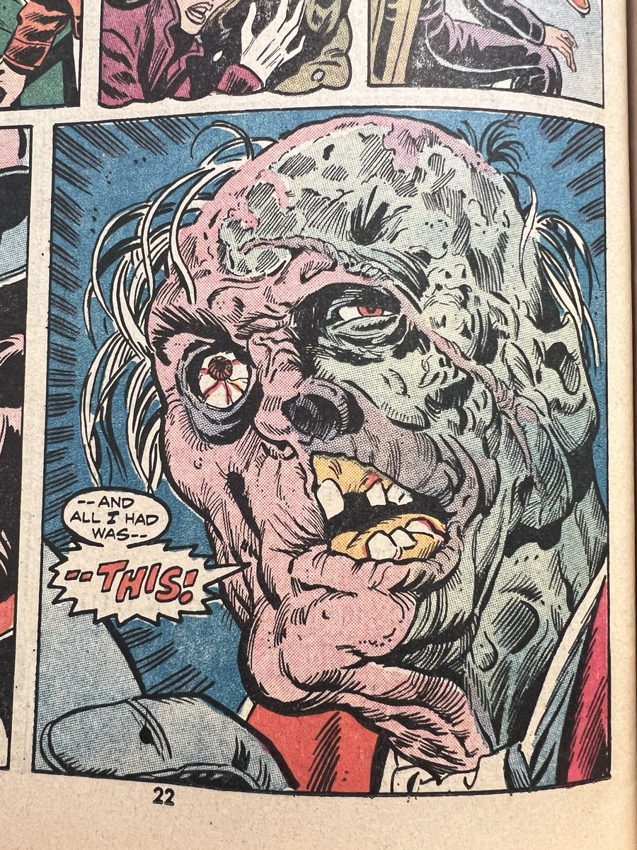 Marvel Team Up 15: the face of the orb. #theorb #marvelcomics #comics