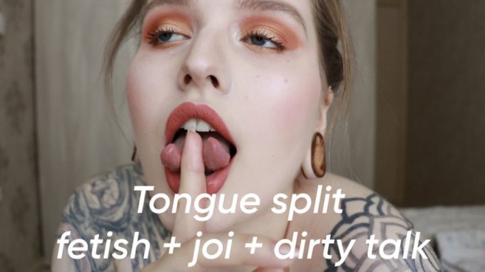 VID SOLD! Tongue split babe dirty talks for you 🔥 Check it out! https://t.co/x2rmtDkvkP #MVSales @manyvids<a href="/tag/mvsales"class="tags"><span>#mvsales</span></a>