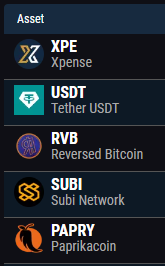 BudLoc8's tweet photo. Hiện mình đã chốt hết, chỉ còn giữ #RVB #SUBI và #PAPRY, và sẽ múc coin sàn #XPE của @xeggex https://t.co/jBTSVV5raj