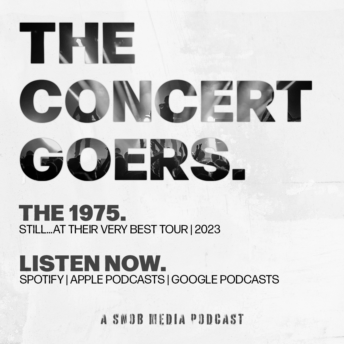 theconcertgoers's tweet photo. Odd. Eclectic. Cinematic. Mesmerizing. This is The 1975. It's a show and a band we never thought we'd feel this strongly about, yet here we are. Listen to us fan girl on this latest episode.

▶️ https://t.co/8Zv0MSJXK5

#concerts #the1975 #concertreviews #livemusic https://t.co/pdCKnpsZpS