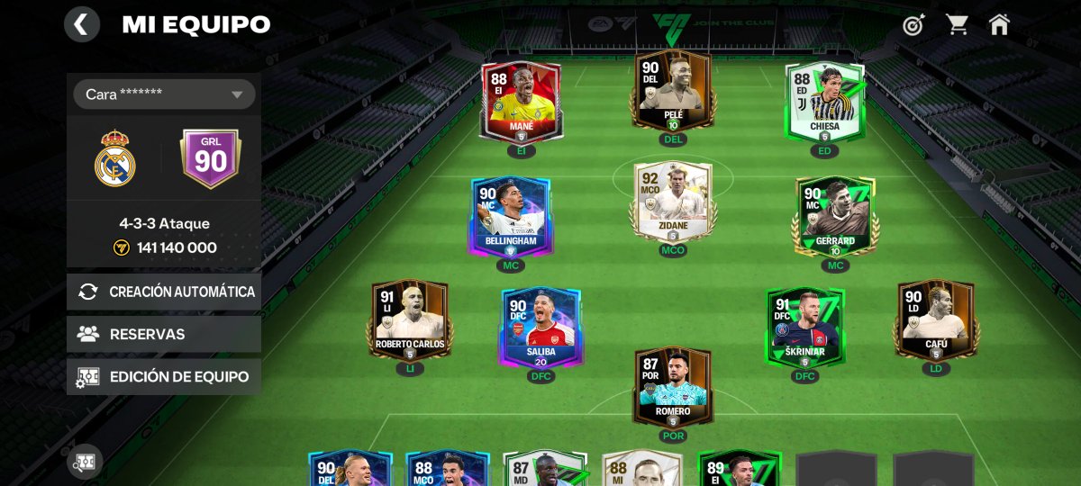 SergioPastran14's tweet photo. @fifagreiff Bro reacciona a mi humilde equipo 🙂🤙 https://t.co/XynHOwo7Zg