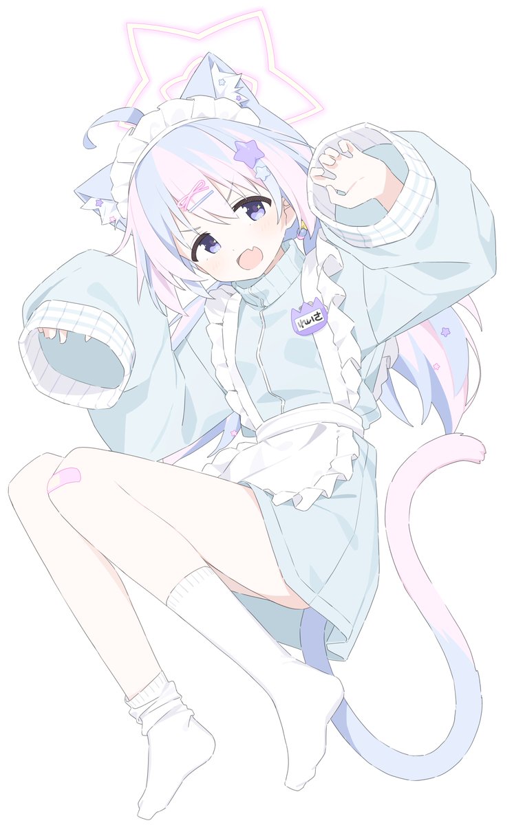 宇沢レイサ(ブルアカ) 「冬コミレイサにゃんこアクスタだします! 」|うろつきのイラスト
