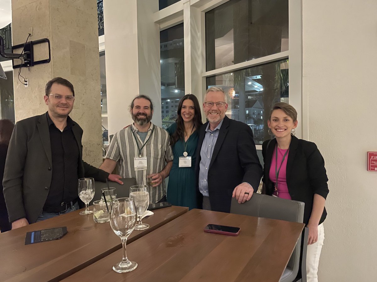 JustinBakerMD's tweet image. With the ⁦@dpn_journal⁩ team at #ACNP2023