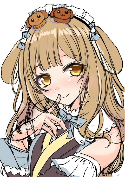 因幡はねるさん
新衣装 下書きです 