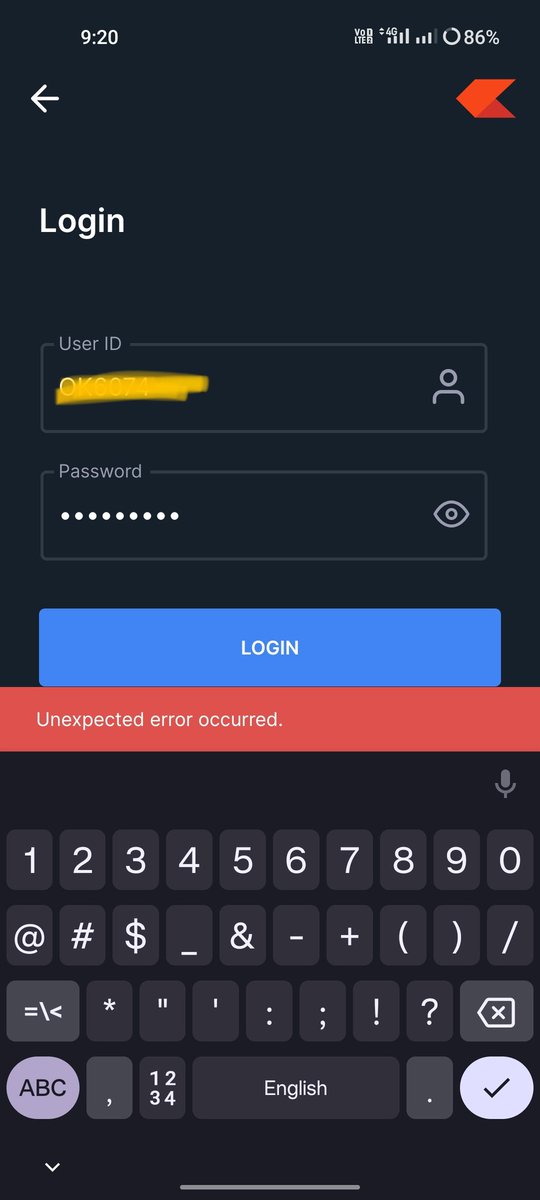 sachin_5912's tweet photo. Is anyone facing @zerodha login issues? #zerodha https://t.co/5BNOiwStzU