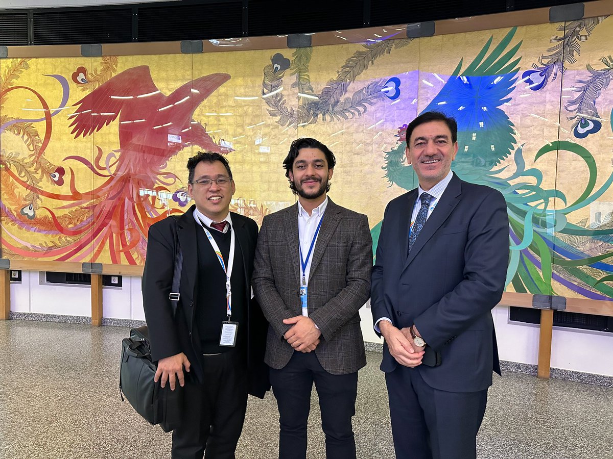 During the 20th @UNIDO General Conference at the Vienna International Center, colleagues and I gathered to discuss w/ the DG how to further intensify field-HQ integration & redefine the role of the UNIDO Representatives for maximum impact on the ground. #ProgressByInnovation