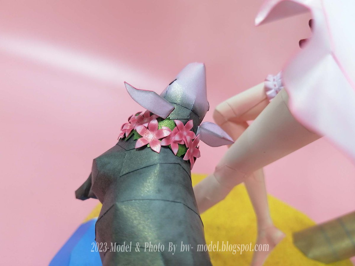 HaitokuPaper's tweet photo. #Arknights
#Eyjafjalla
#エイヤフィヤトラ
#ペーパークラフト 
#papercraft https://t.co/AmaNKh3YFM