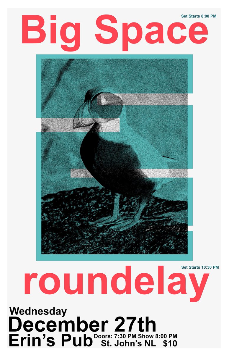 roundelay's tweet photo. We’re playing a show Dec 27th at Erin’s Pub! https://t.co/flvtmRLv6m