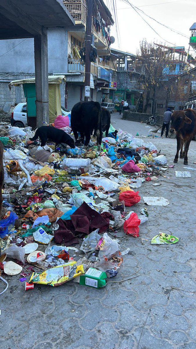 iPradeepSangwan's tweet photo. We need a solution for this hotspot at Gompa road (Manali)

This time help should come from top as no one is ready to amend decade old habits 

Let’s talk solutions 

#himalayas https://t.co/pjsCC76nqo