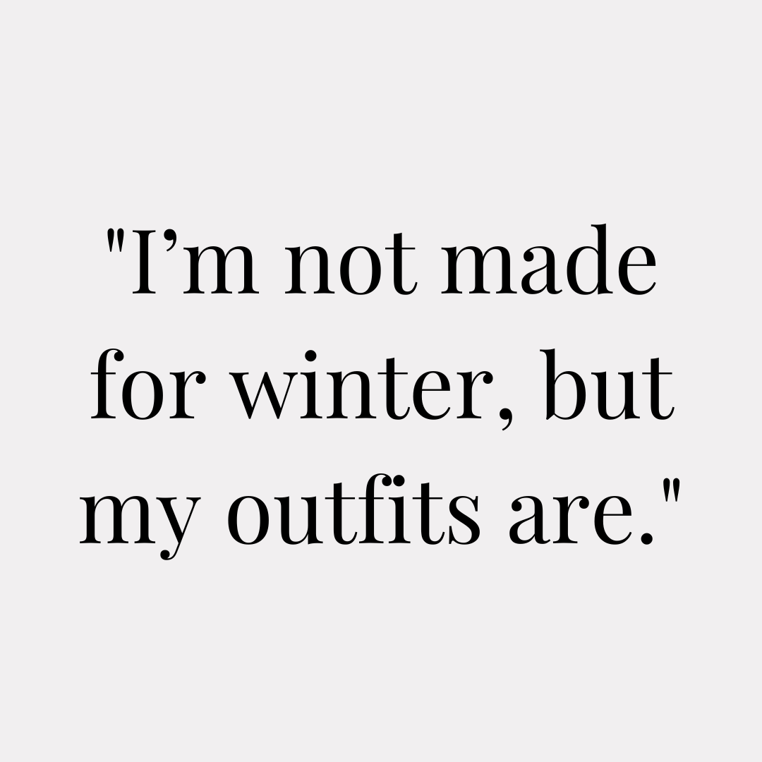 shapewear_usa's tweet image. ⛄❄️"I’m not made for winter, but my outfits are."

👉Shop now at shapewearusa.com

#shapewearusa #winterfashion #coldweatherstyle #frostfashion #winteroutfits #colddayschicstyle #winterwardrobe #snowycharm