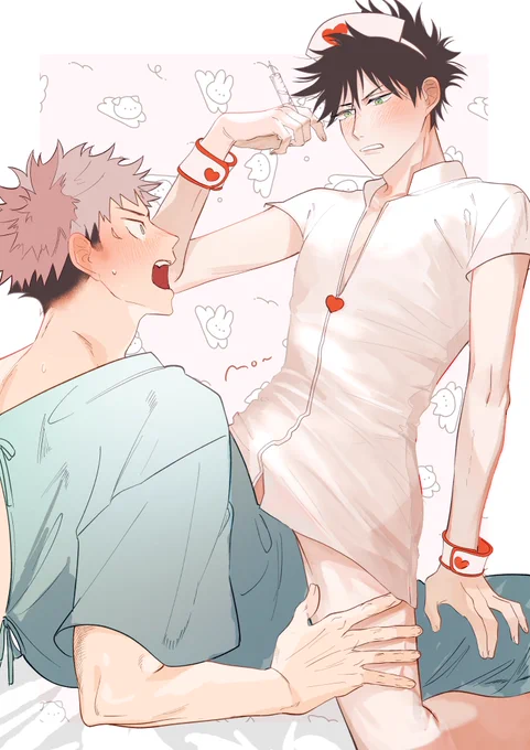 エッチナース(不本意)虎伏 原稿の息抜き