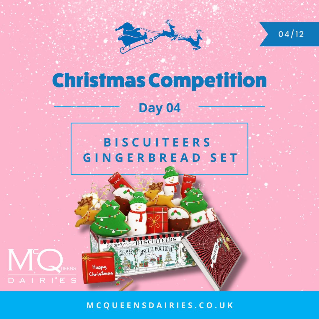 DairiesMcqueens's tweet photo. ✨12 Days Of Christmas Competition  ✨⁠

Day 4 - Biscuit Set @BiscuiteersLtd

HOW TO Win:⁠
🎁 Follow @DairiesMcqueens
🎁 Like &amp; Retweet
🎁 Tag a friend in the comments
⁠
⁠EXTRA ENTRIES are also available on our Instagram and Facebook page 🙌⁠

#giveaway #win #competition
⁠ https://t.co/Y7Z5JdYJVp