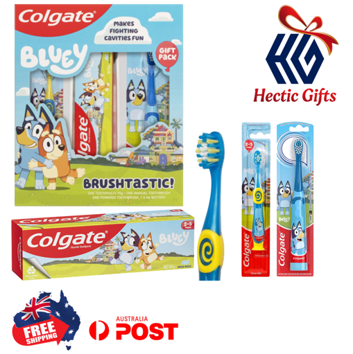 HecticGifts's tweet photo. NEW - Colgate Bluey Twin Toothbrush with Toothpaste Gift Set
https://t.co/5RnQn5UBtA
#New #HecticGifts #Colgate #Bluey #Bingo #Toothbrush #Toothpaste #Kids #GiftSet #BatteryPowered #BatteriesIncluded #manualToothbrush #FreeShipping #AustraliaWide #FastShipping https://t.co/NTVr40mxwk