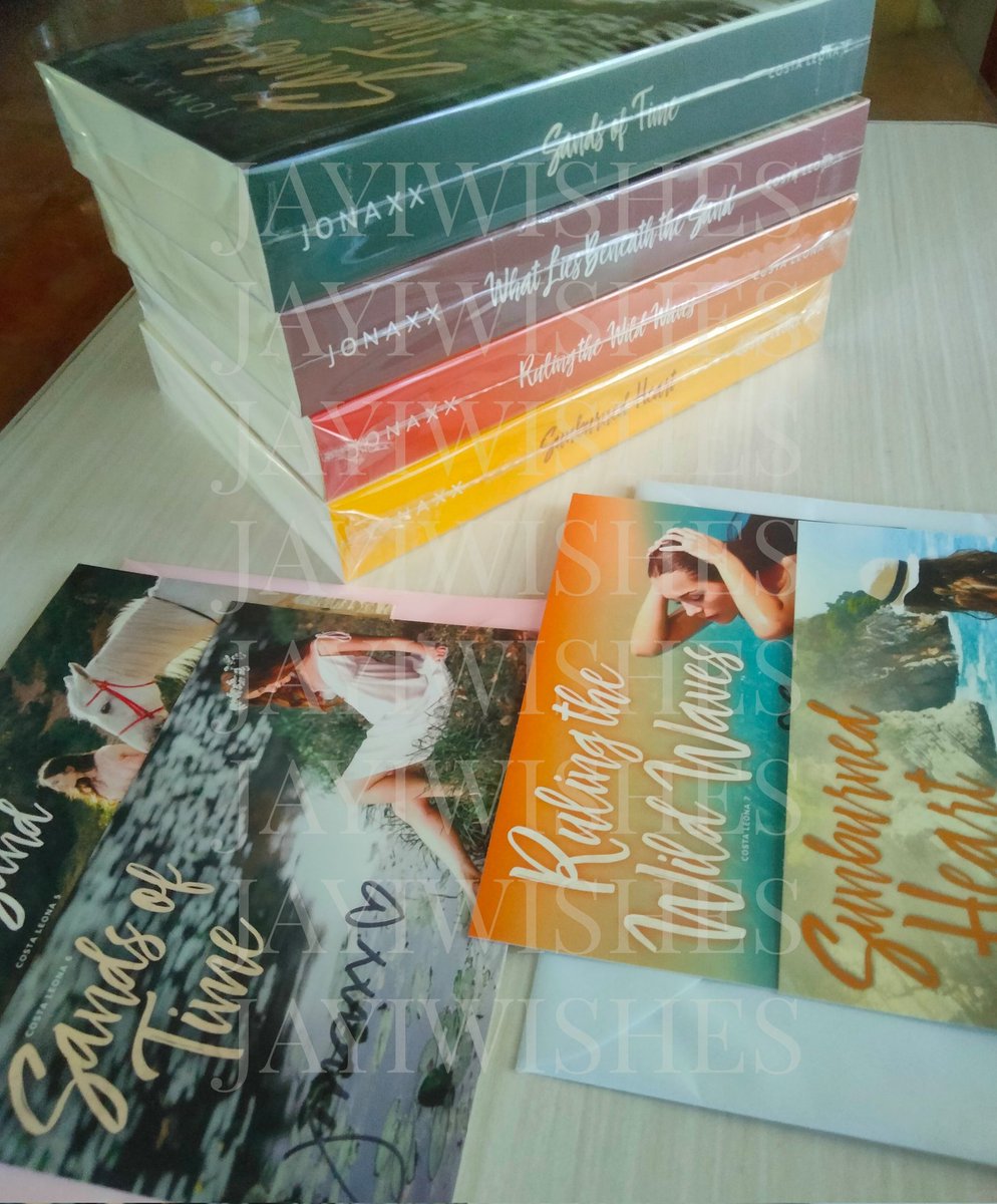jayiwishes's tweet photo. Wts lfb jonaxx stories costa leona series books

Cls 5-6 
- with box
- postcards
- bookmarks

Cls 7-8
- open for installment
- with box
- postcards
- bookmarks

mod: lbc
mop: gcash https://t.co/vhxqxYSB8M