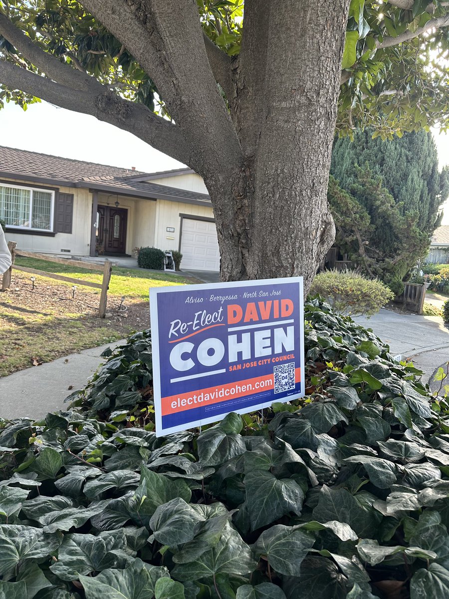 Our volunteers were out in force today, meeting residents and placing lawn signs in the yards of supporters.
