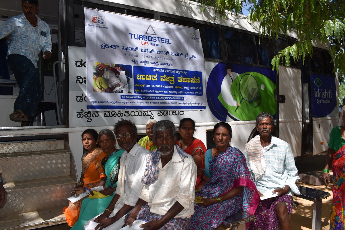 ermgroup2's tweet photo. The ERM Group, through our CSR initiative, hosted a Free Eye screening and spectacles donation camp today at Kaprahalli village. Witnessing the transformative impact of offering vital healthcare services to underserved communities is truly incredible!  #Healthcare #CSR #ERMGroup" https://t.co/x8skVM7bF3