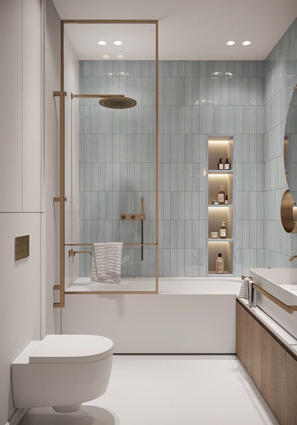 IDesign2090's tweet photo. Coastal chic bathroom!! This stick on blue tile is perfect, wallpaper is the perfect way to spice up a room:) https://t.co/tQoY4DD7M9