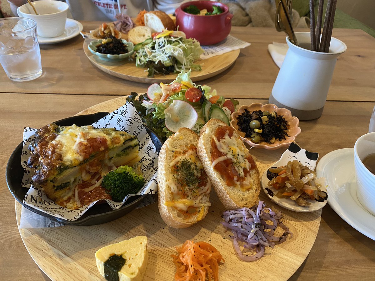 kiseki1016eien's tweet photo. お洒落なランチ🍽️
#Babyleaf https://t.co/faRdVI94Zw