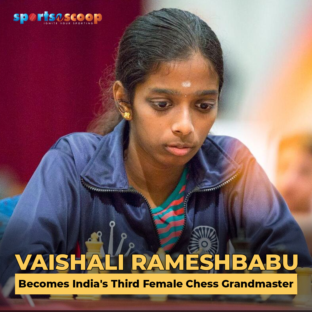 sportsnscoop's tweet image. Vaishali Rameshbabu became the 84th grandmaster from India as she surpassed 2500 ELO rating at the IV Elllobregat Open Chess Tournament in Barcelona, Spain.
#sportsnscoop #chessgrandmasters #indianchesspride #vaishali
#chessmilestone #indiachesspower