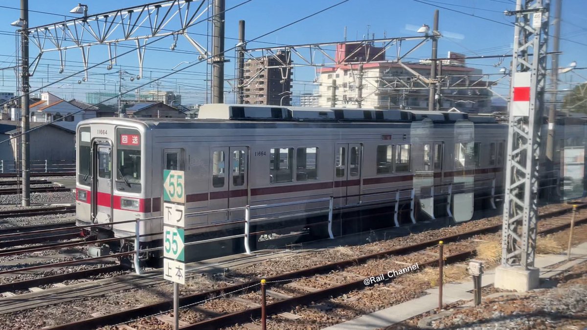Rail_Channel's tweet photo. #11664F 津覇入場(屋根修繕)
#10030型 https://t.co/RmMoS5c2Z0