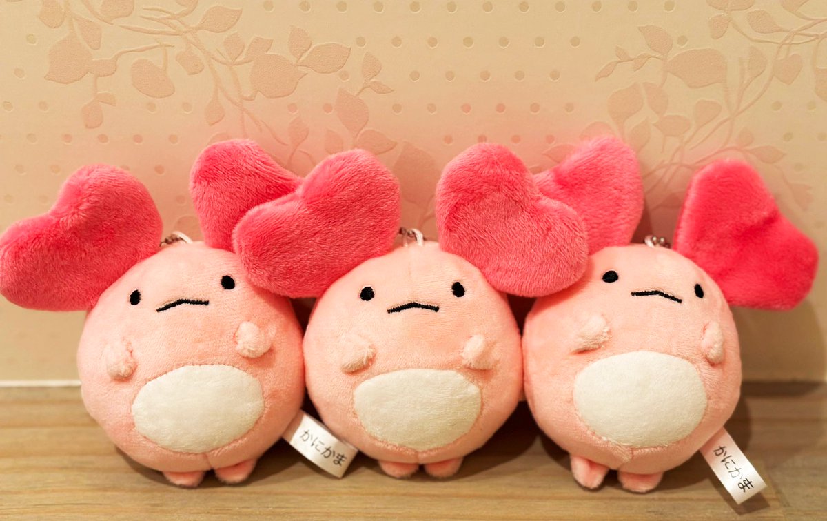 周防パトラ、カニカマ (リスナー) ぷちぬいマスコット、ぬいぐるみ 2周年記念 周防パトラ、カニカマ (リスナー) ぷちぬいマスコット