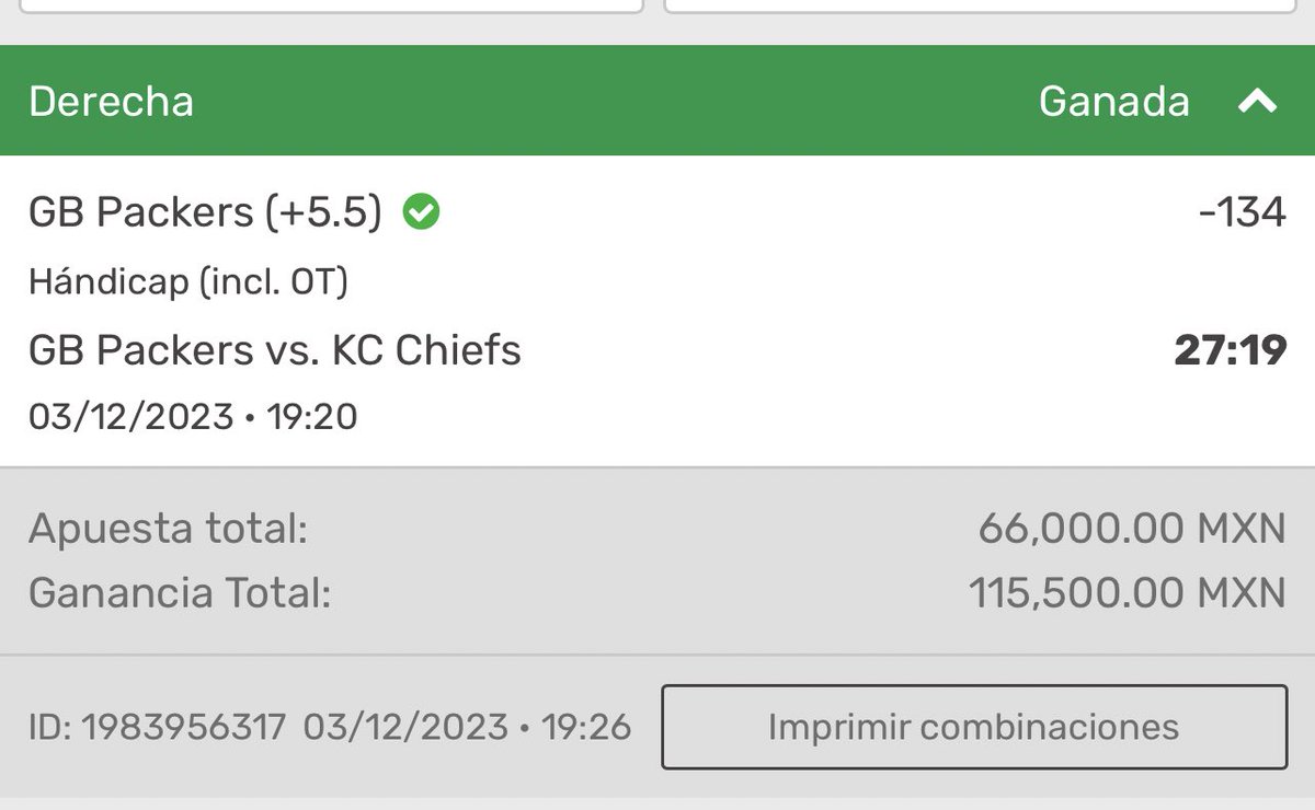 EminitePicks_'s tweet image. 3 picks enviados hoy, 2 verdes 1 push.

Empecé ayer con $50,000 en PDI y les prometí compartirles todas las apuestas y así ha sido.

Bank inicial: $50,000
Bank actual: $216,000

Simplemente la cabra 😈🐐

Revienten YAYAYAAA LOS ❤️🗯️🔁